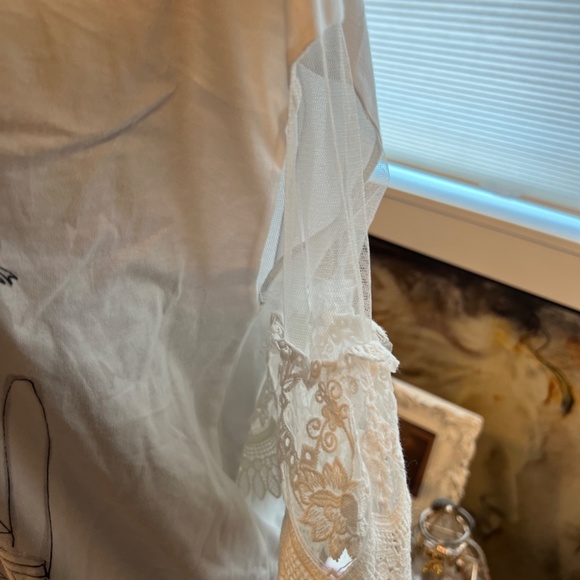 Graphic white t shirt - Picture 3 of 3